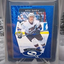 1998-99 Upper Deck UD Choice - Starquest Peter Bondra #SQ14 Blue