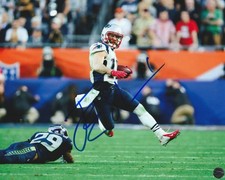 Julian Edelman Autographed New England Patriots 8x10 Photo COA/Matching Hologram