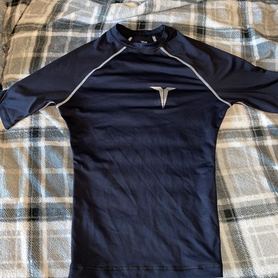 Titin Force Short Sleeve Compression Shirt Black Small Shirt Sorbtek Athletic