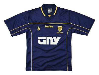 Lotto 1999-00 WIMBLEDON SHIRT TRIKOT XS | eBay