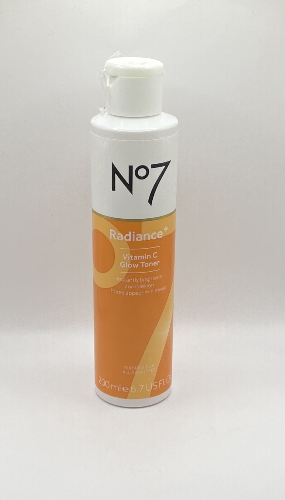 NO7 Radiance Vitamin C Glow Toner (200ml) New 4F