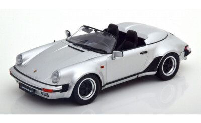#KKS180453 - KK-Scale Porsche 911 Speedster - silber - 1989 - 1:18