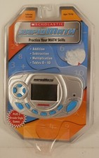 Scholastic Rapid Math Handheld Addition Subtraction Multiplication  5 Games