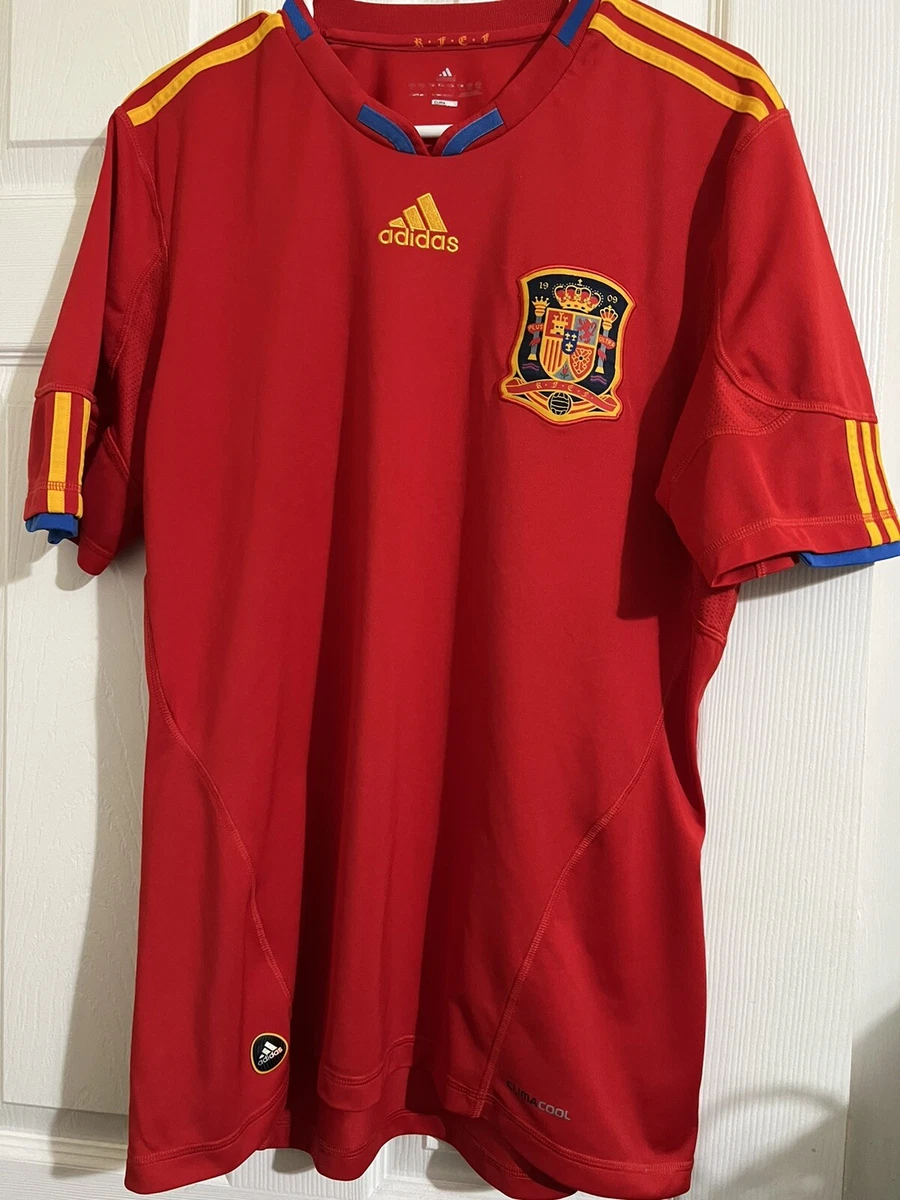Red and yellow store soccer jersey