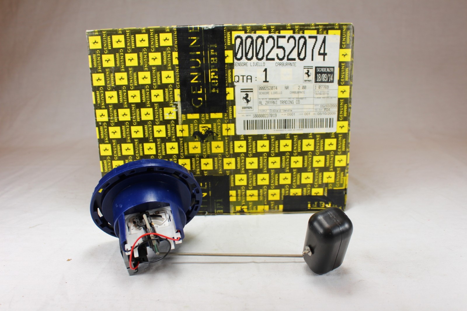 Ferrari NEW California Fuel Level Sensor Sender Factory OEM P/N 252074