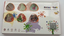 Colour talk paint by number Non Toxic DYI Kids Project Game Gift