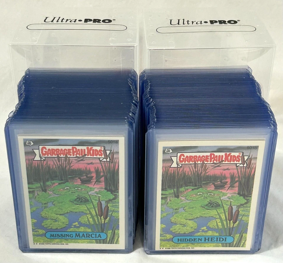 1988 Garbage Pail Kids 13th Series 13 OS13 MINT 88 Card Set in NEW TOPLOADERS - Image 4 of 4
