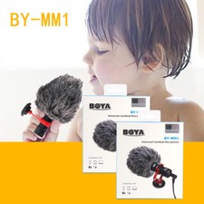 BOYA BY-MM1 Cardioid Microphone For Smartphone DJI Osmo Nikon Canon DSLR Youtube