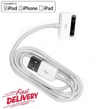30 Pin USB Data Sync Charger Cable for iPhone 4S iPad iPod Classic Video