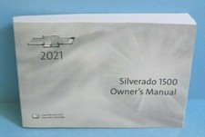 21 2021 Chevrolet Silverado 1500 owners manua...