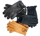 Prime Sports Men's  Retro Driving Leather Gloves Unlined Riding Motorcycle