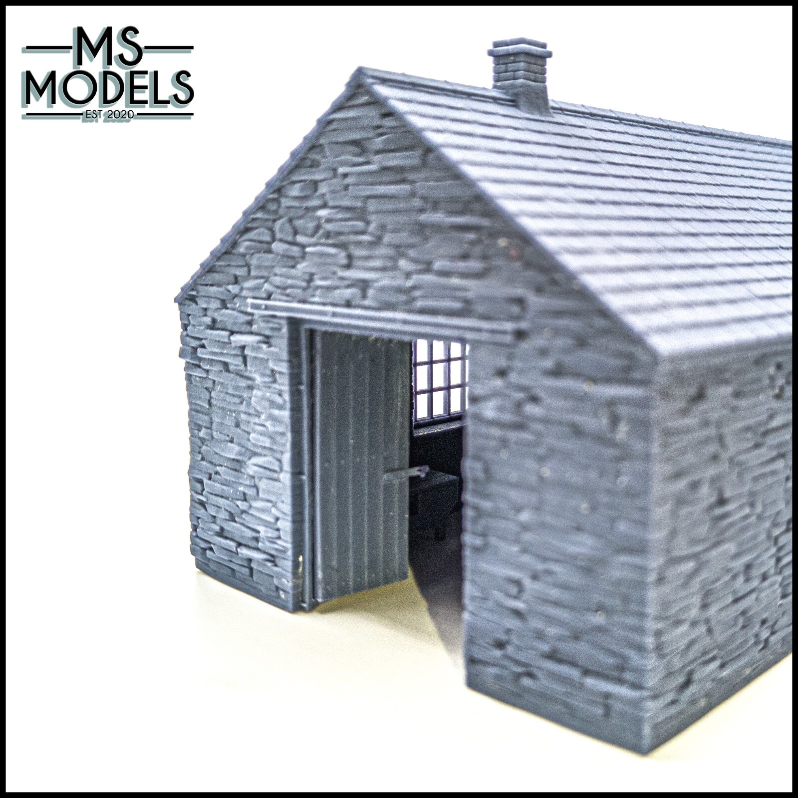 Narrow Gauge Engine Shed Slate 009 OO9/O16.5 for Quarry Hunslet Model ...