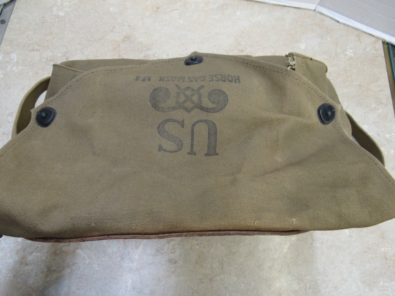 US WW2 Calvary Horse Gas Mask Bag eBay