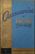 Catalog "Accessories for Bell Howell Filmo". English