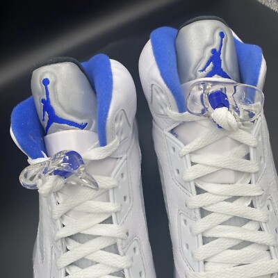Nike Air Jordan 5 Retro Stealth Size 9 OG V White Blue DD0587-140