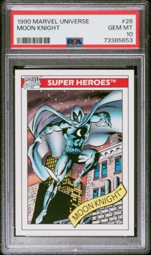 1990 Marvel Universe #26 moon knight PSA 10 - Picture 1 of 1