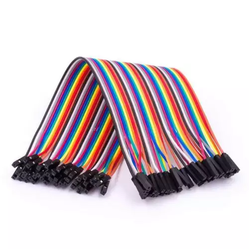 Jumper Wire F2F Kabel 20 cm 40 pin Arduino 40 Stück Breadboard Steckbrücke