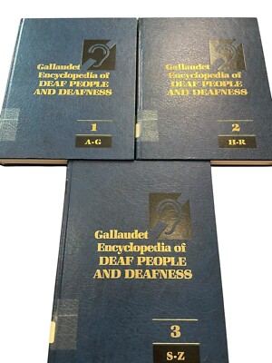 Gallaudet Encyclopedia of Deaf People and Deafness 3 Volume Set