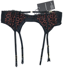 M&S Autograph Evora Embroidered Suspender Belt 8 10 12 16 18 & 20 COPPER BNWT