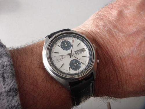 Seiko, Chrono, 1975 Vintage Man's, 6138-8001, Panda, Serviced, G/teed, Stunning - Picture 14 of 20