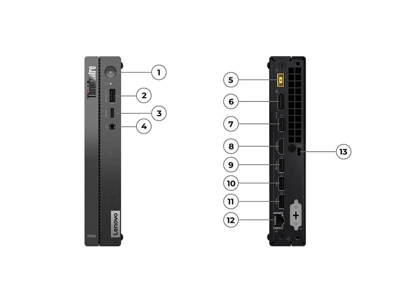 Transform Your Life Today with Lenovo ThinkCentre neo 50q Gen4 Tiny Desktop Computer PC i5-13420H 8GB 256GB - Image 5