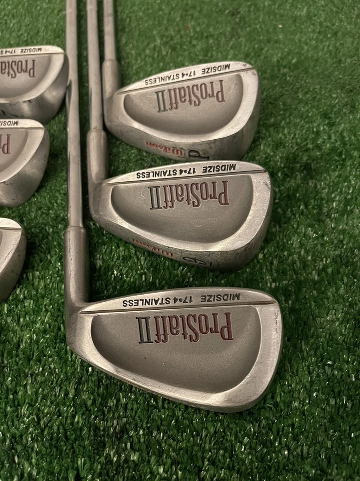 Wilson ProStaff II Midsize Iron Set 4-PW Stiff Steel Shafts - Image 3 of 4