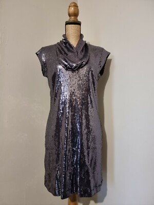 PATRIZIA PEPE: TOLLES LILA PAILLETTEN MINIKLEID VAL 250 E  