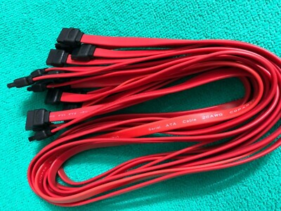 6 Pcs SATA 3  6 Gb/s SSD HDD Data Cable Straight to Straight for ASUS Z370 Z390E