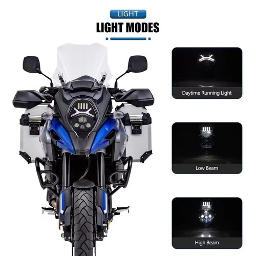 For Suzuki V-Strom 650 1000 DL650 DL1000 LED Headlight DRL Assembly head Lamp - Picture 6 of 11