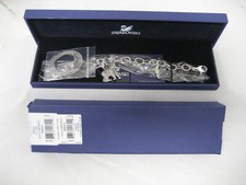 SWAROVSKI SILVER CRYSTAL 2009 GORILLA CHARM BRACELET 982414 (New) Retail $180.00