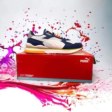 Puma R78 future Men's Sneaker Soft Foam Sport Shoes Wide-Fit New w/ Box Size 4