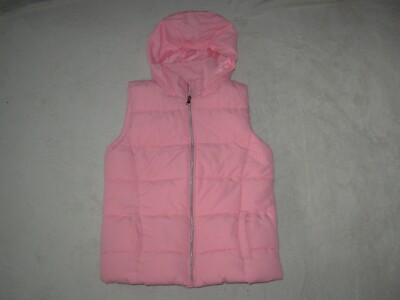 LEFTIES ärmellose Daunenjacke 11/12 Jahre (152 cm) Mädchen rosa