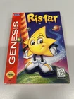 Ristar (Sega Genesis, 1995) Complete Mint with Cardboard Box and Manual