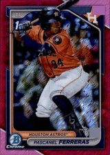Pascanel Ferreras 1st Bowman #BCP-240 #/199 Houston Astros