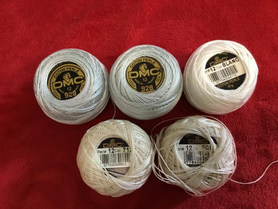 DMC Cotton Perle Thread Needlepoint Cross Stitch Embroidery Mixed Lot - 5, 8, 12 - Image 4 of 4