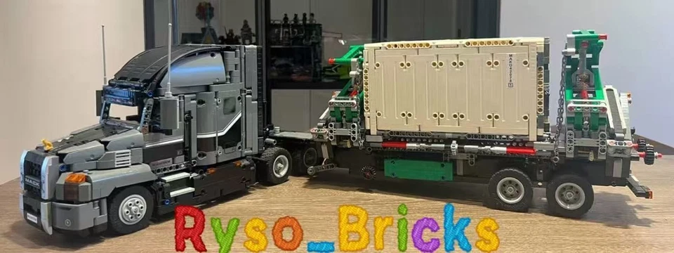 LEGO 42078: Mack Anthem – Built, Complete, No Box, With Instructions - Image 3 of 4