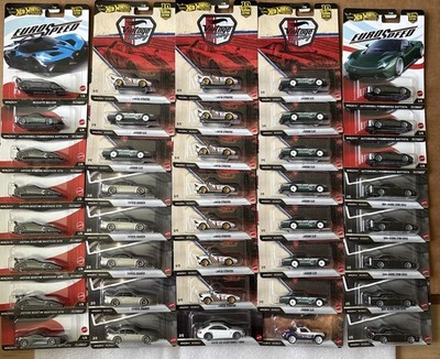 Lot of 40 Hot Wheels Premium Euro Modern Classic Vintage Thrill Power Trip