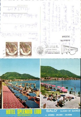 763564 Salò Lago di Garda Gardasee Hotel Splendid Lido Ristorante Brescia Italy