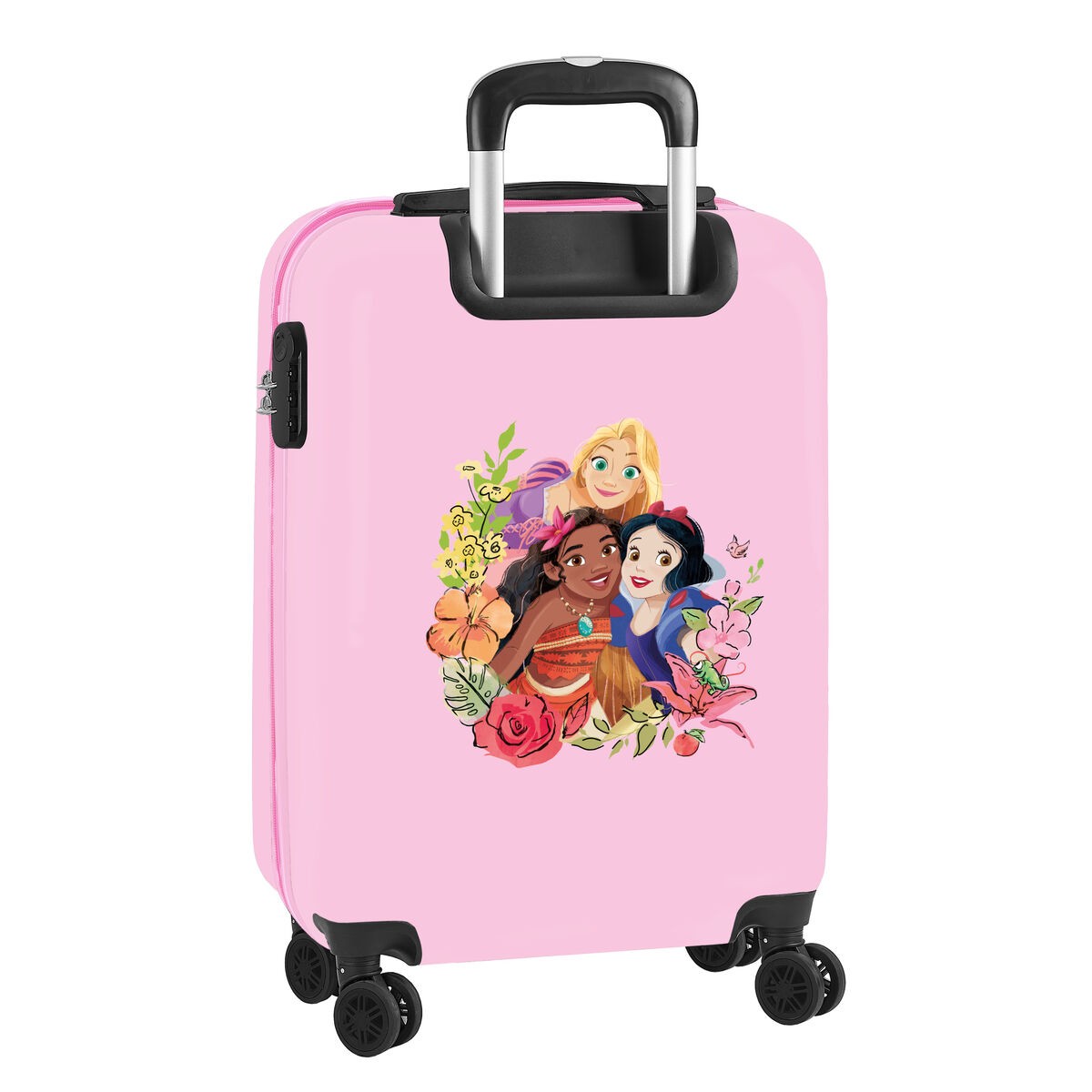Maleta de Cabina Disney Princess princesas disney Rosa 20'' 20 L 34,5 x 55