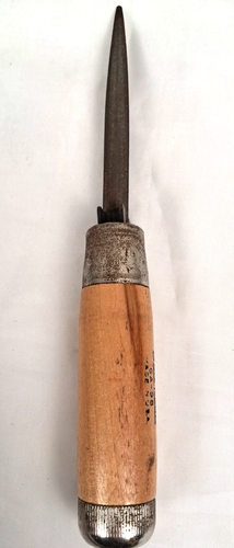 VTG Wood Handle Files -Blue Point GA-98 Adjustable Jaw & Nicholson Slim Taper - Bild 6 von 15