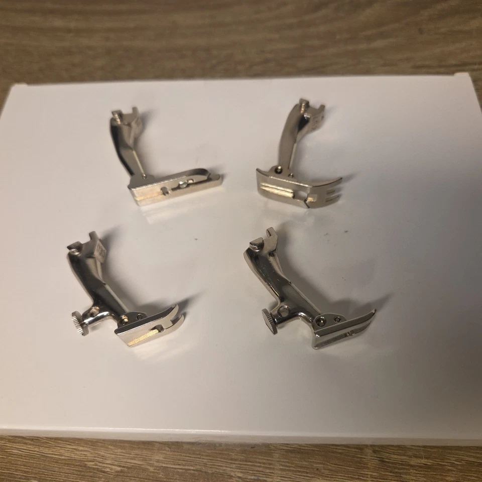 Bernina 452 030 168 147 Pés Presser Estilo Antigo Bordado Porta-botões Rolo Shell - Imagem 3 de 4