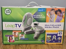 LeapFrog LeapTV Educational Active Video Gaming System Console 2 Controllers