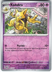Kadabra 081/167 Twilight Masquerade Reverse Holo Common
