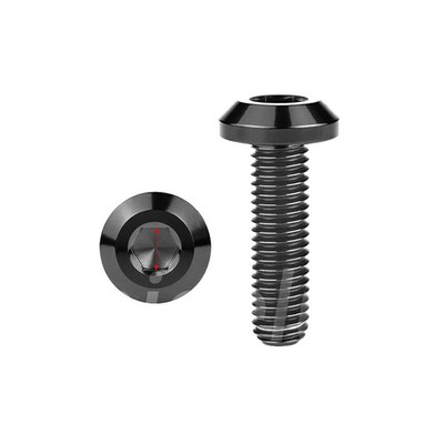 Titanium Bolt M6 Allen Socket Umbrella Head Screw for Motorcycle Bicycle 12-35mm