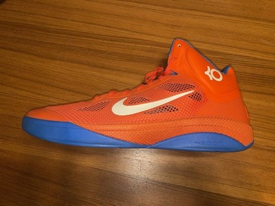 *DS* Nike Zoom Hyperfuse 2010 Kevin Durant Thunder PE Sz 18 *Left Shoe Only*