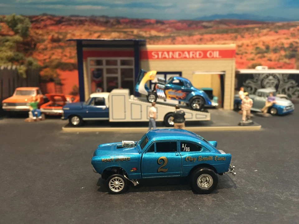 1:64 Hot Wheels Limited Ed George "Honker" Striegel Kaiser Henry J Gasser - Image 4 of 4