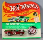 1970 Hot Wheels Light-My-Firebird,  Blister Pack, Button, HK Super Paint