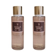 2 New Victoria  s Secret Vanilla Rebel Fine Fragrance Body Mist Spray 8.4 fl oz