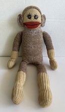 VINTAGE Sock Monkey Old 17