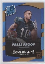 2017 Panini Donruss Rated Rookie Retail Press Proof Bronze Mack Hollins #311 0q3